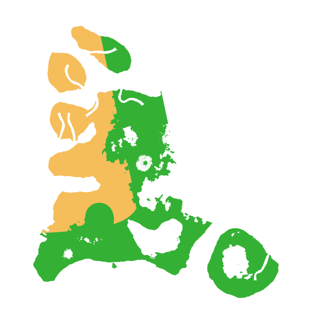 Biome Rust Map: Procedural Map, Size: 3000, Seed: 923670