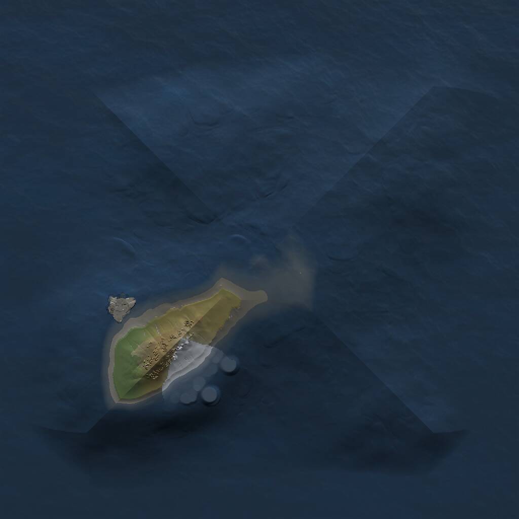 Rust Map: Procedural Map, Size: 1000, Seed: 1307279103, 1 Monuments