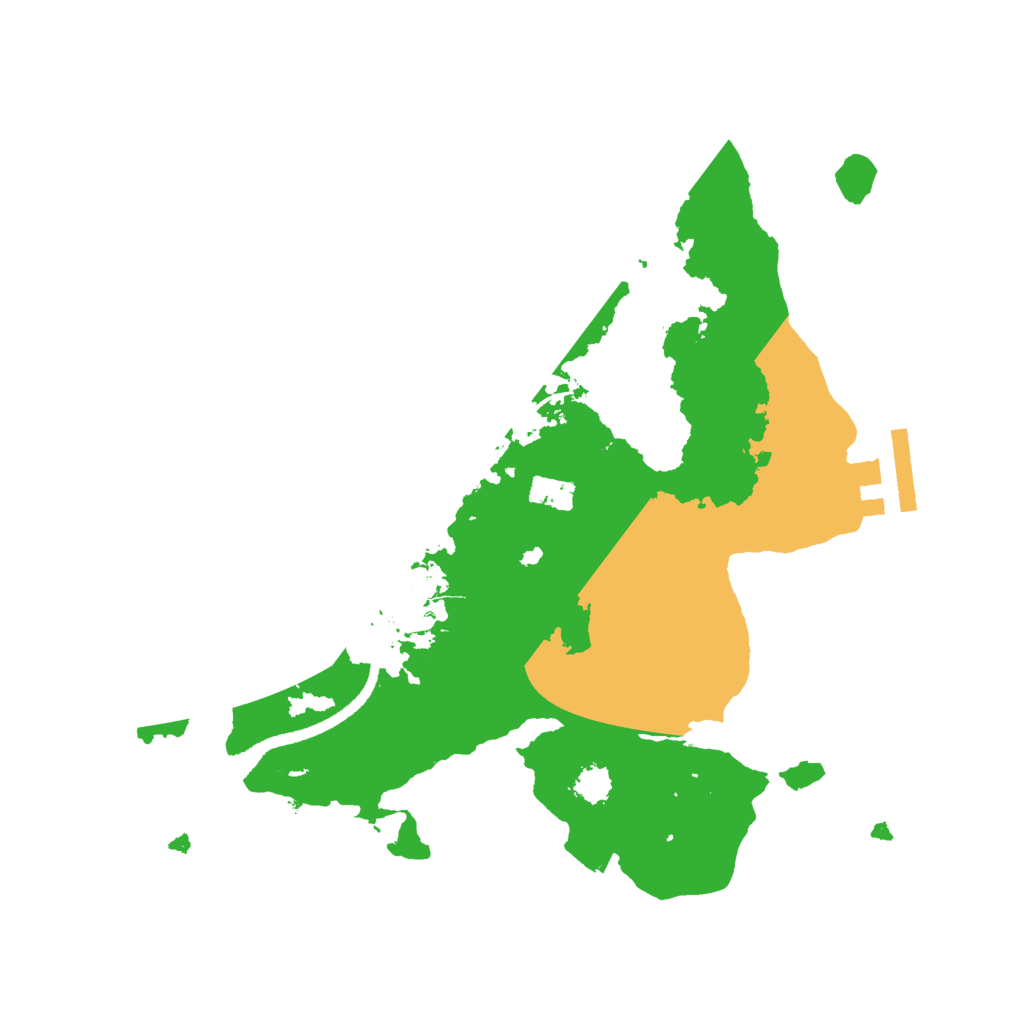 Biome Rust Map: Procedural Map, Size: 2500, Seed: 139637871