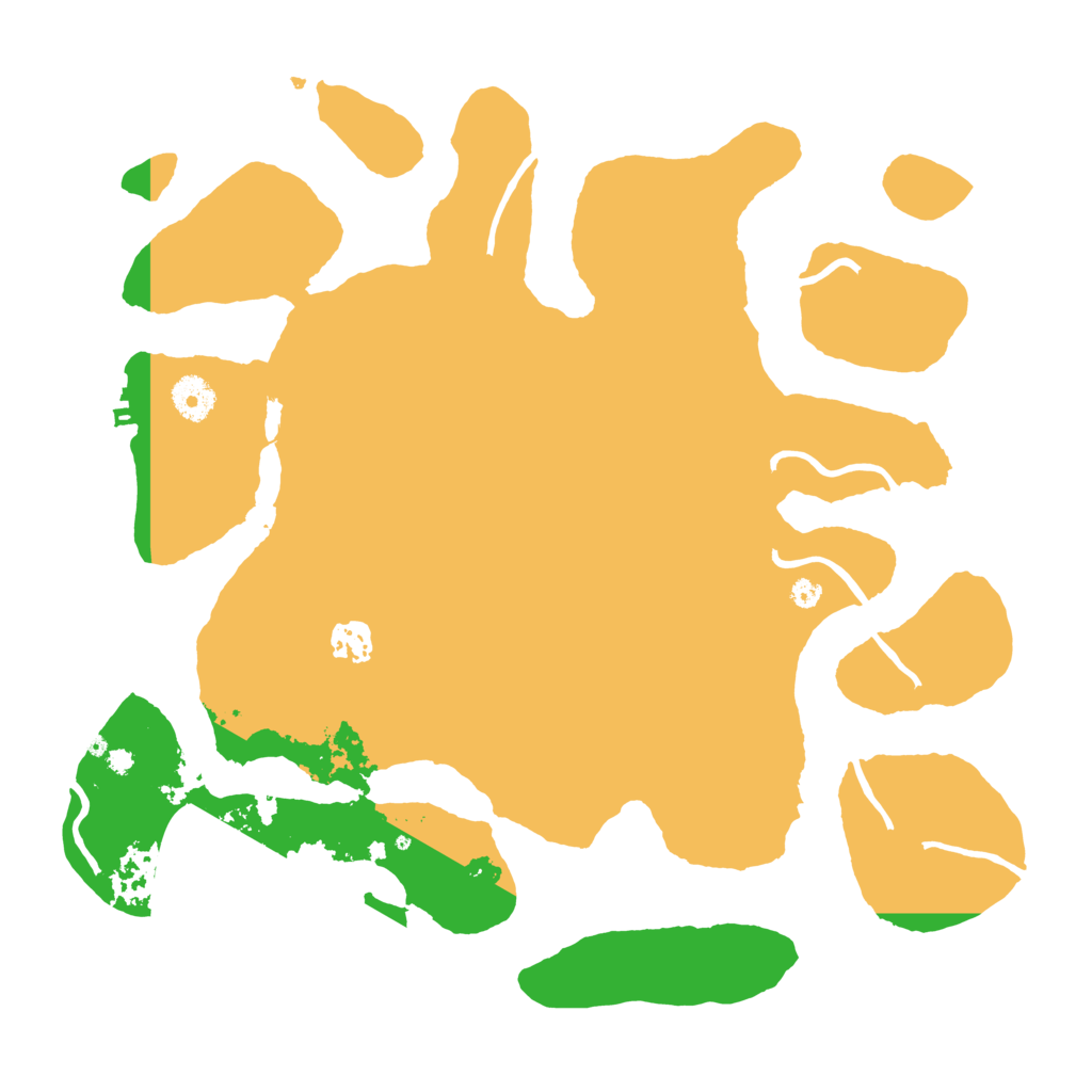 Biome Rust Map: Procedural Map, Size: 3800, Seed: 67676