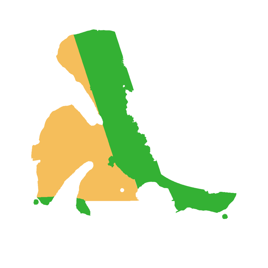 Biome Rust Map: Procedural Map, Size: 2000, Seed: 93140093