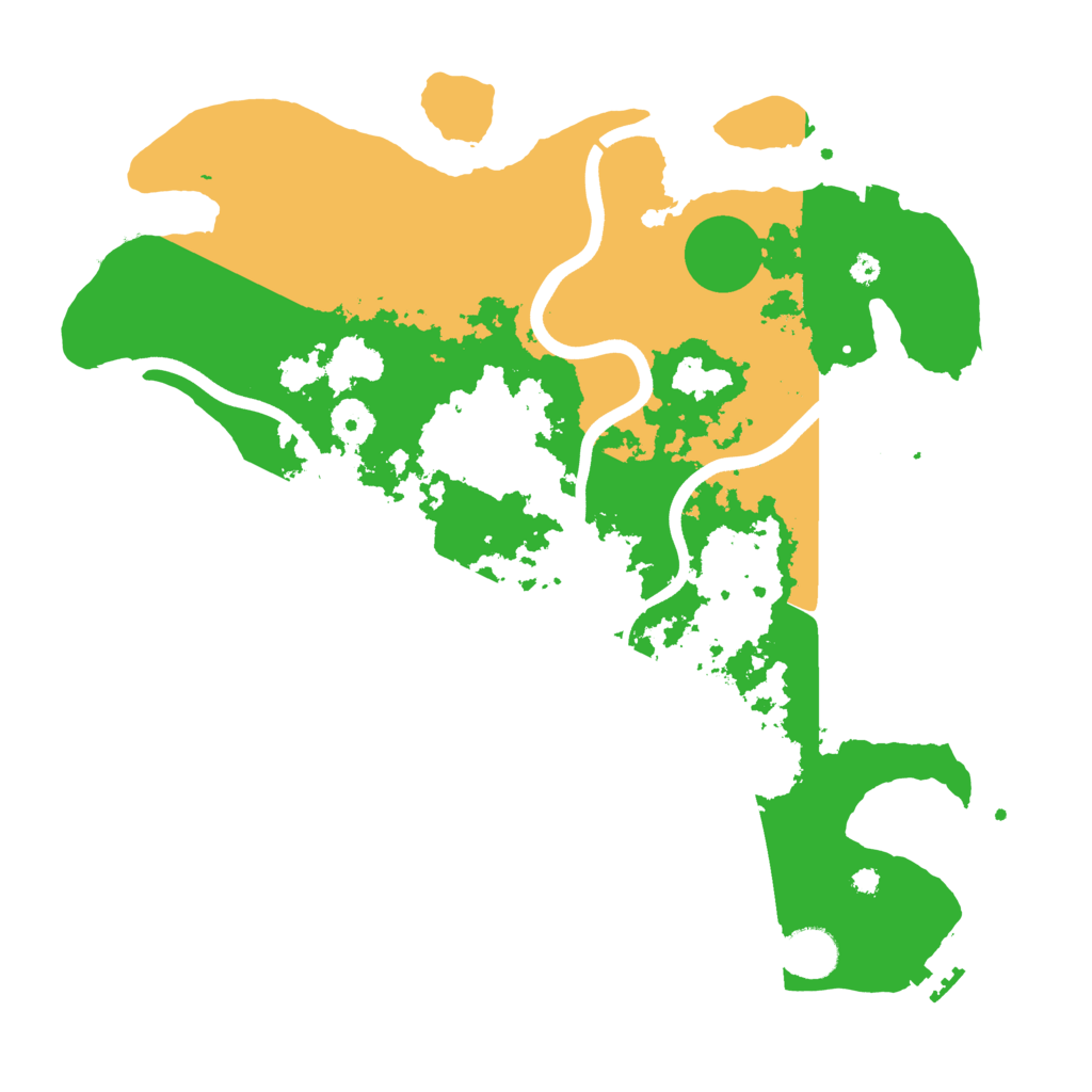 Biome Rust Map: Procedural Map, Size: 3750, Seed: 403152955