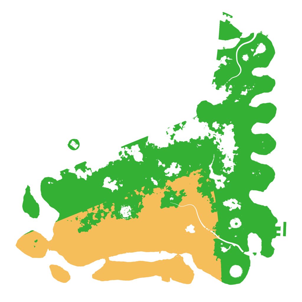 Biome Rust Map: Procedural Map, Size: 4250, Seed: 1835020547