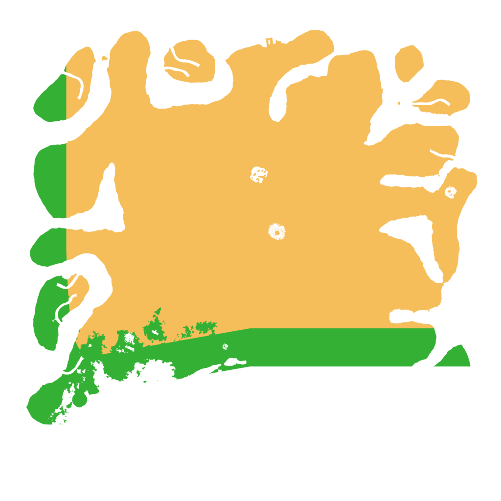 Biome Rust Map: Procedural Map, Size: 4500, Seed: 560724117