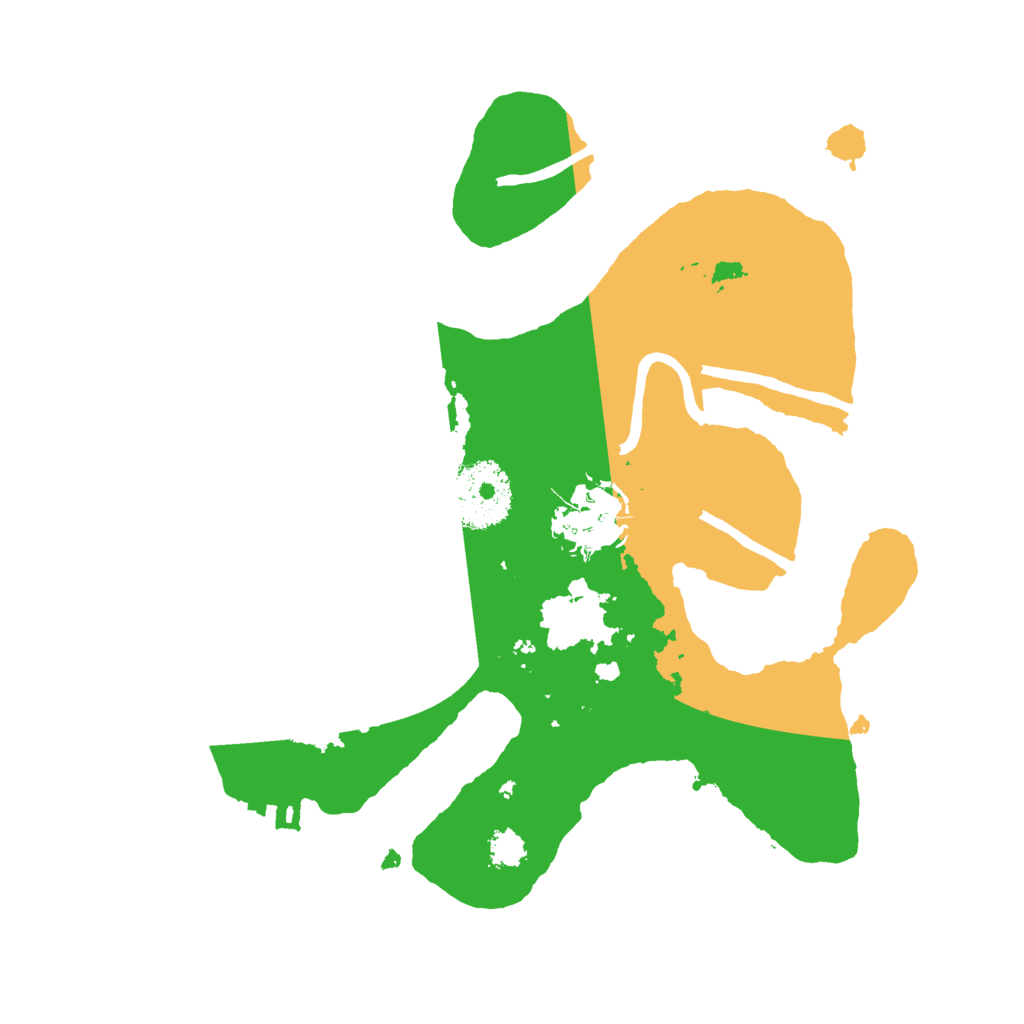 Biome Rust Map: Procedural Map, Size: 2500, Seed: 1487533