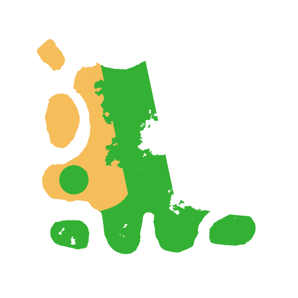 Biome Rust Map: Barren, Size: 2700, Seed: 1386