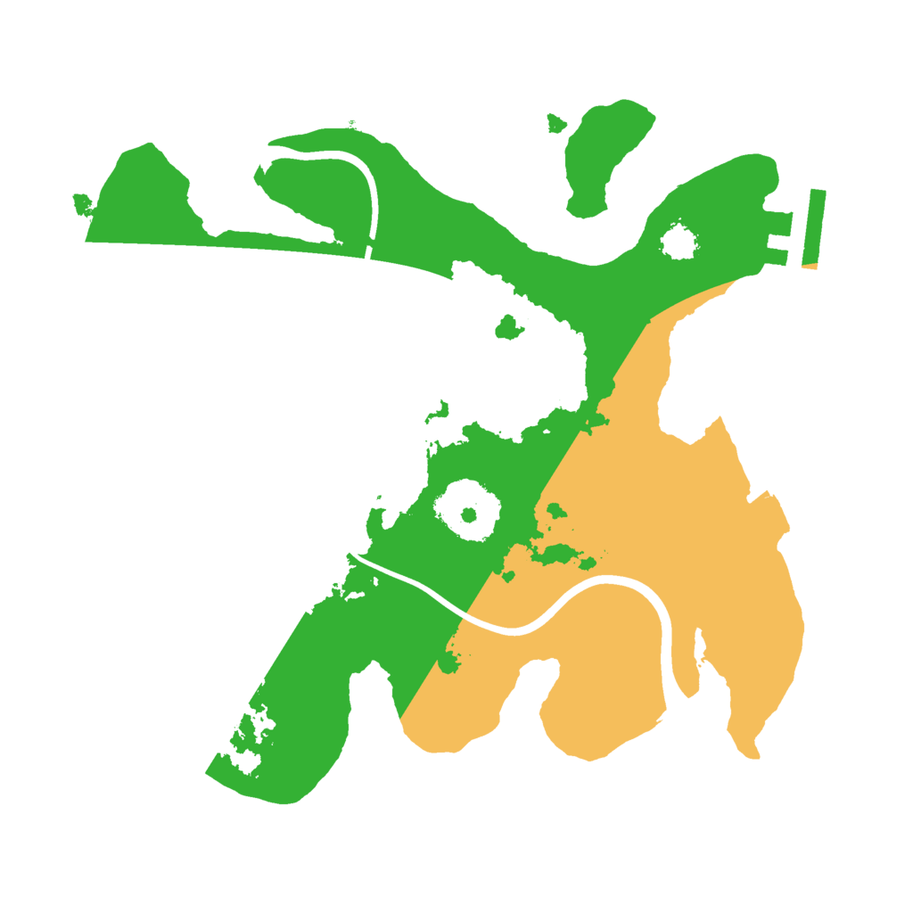 Biome Rust Map: Procedural Map, Size: 2311, Seed: 130