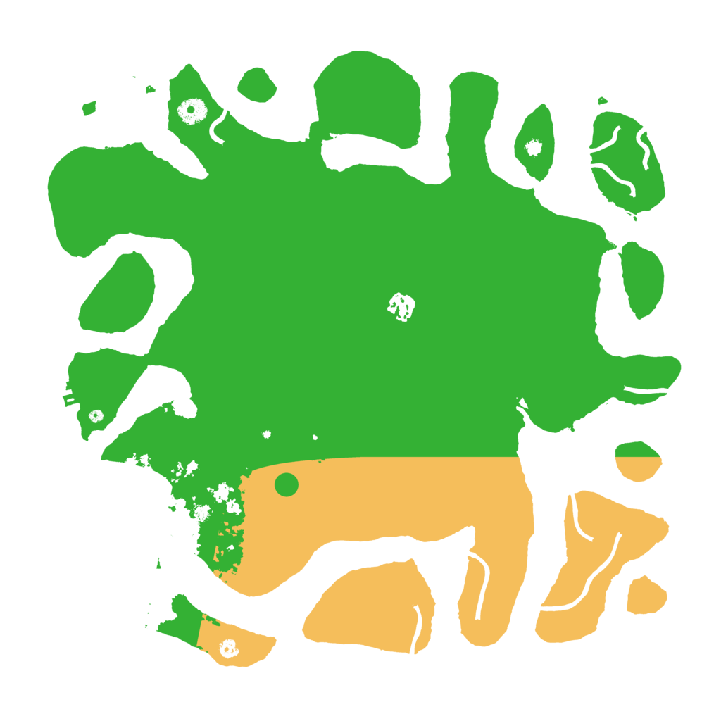 Biome Rust Map: Procedural Map, Size: 4000, Seed: 364907526