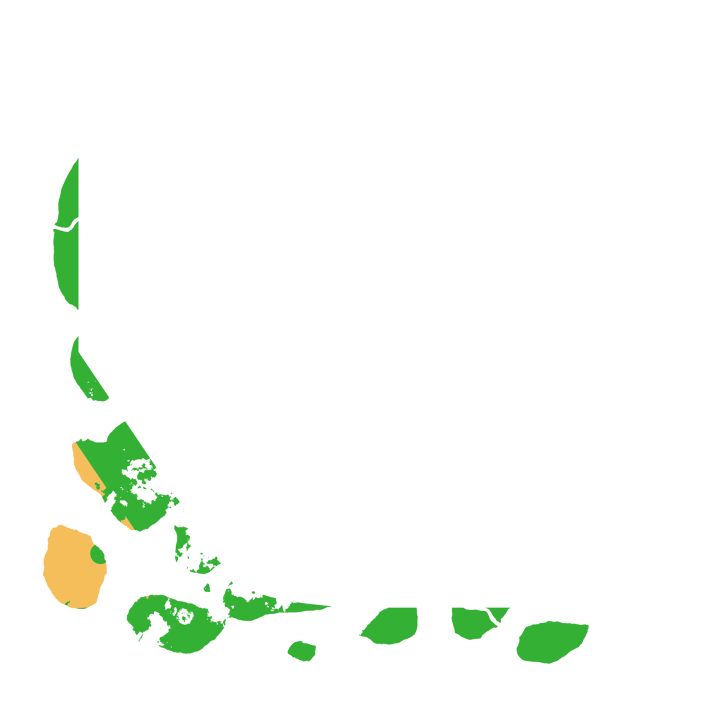 Biome Rust Map: Procedural Map, Size: 4501, Seed: 32221