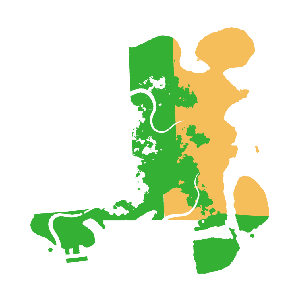 Biome Rust Map: Procedural Map, Size: 2800, Seed: 56763