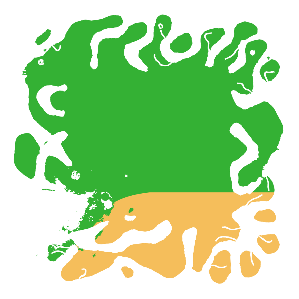 Biome Rust Map: Procedural Map, Size: 5000, Seed: 67688