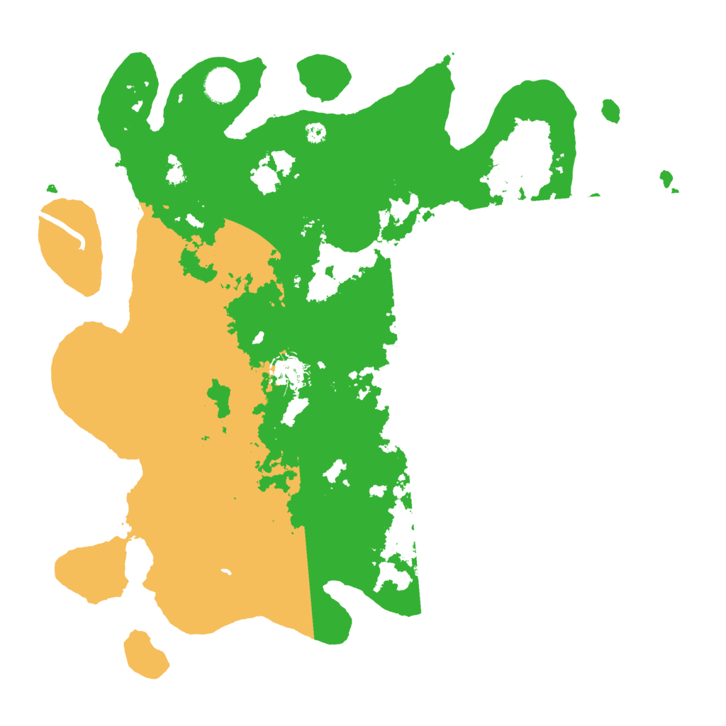Biome Rust Map: Procedural Map, Size: 3600, Seed: 1813828817