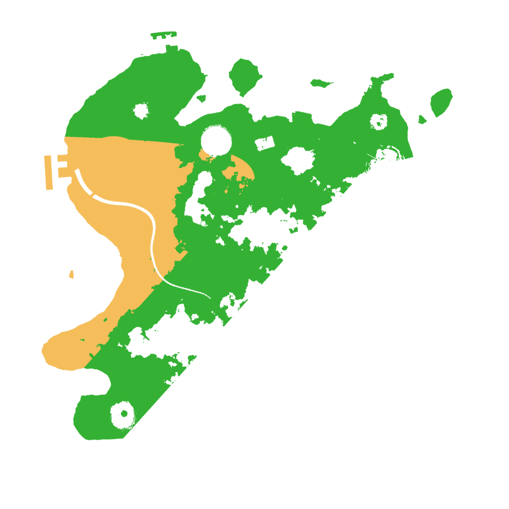 Biome Rust Map: Procedural Map, Size: 3000, Seed: 454