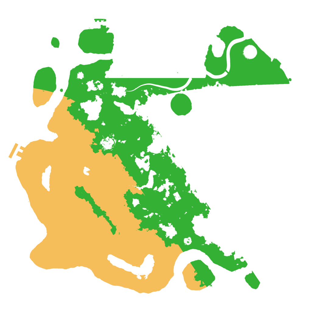 Biome Rust Map: Procedural Map, Size: 4000, Seed: 1258169963