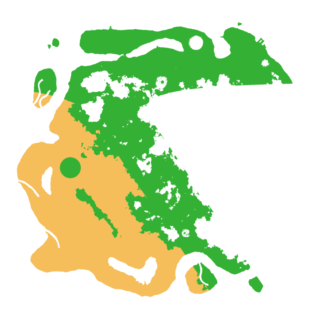 Biome Rust Map: Procedural Map, Size: 4000, Seed: 1258169963