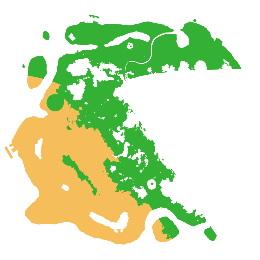 Biome Rust Map: Procedural Map, Size: 4000, Seed: 1258169963