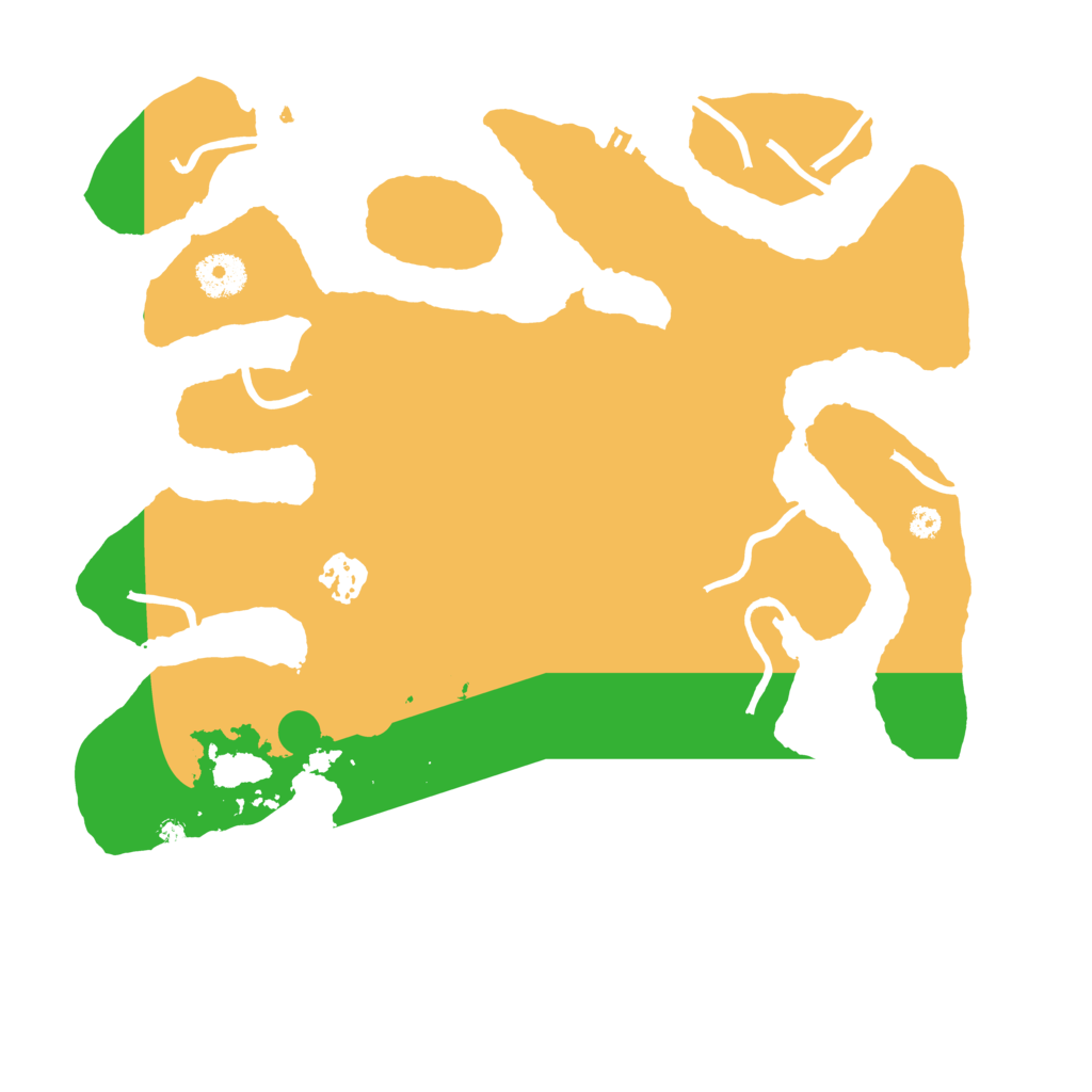 Biome Rust Map: Procedural Map, Size: 3500, Seed: 10456