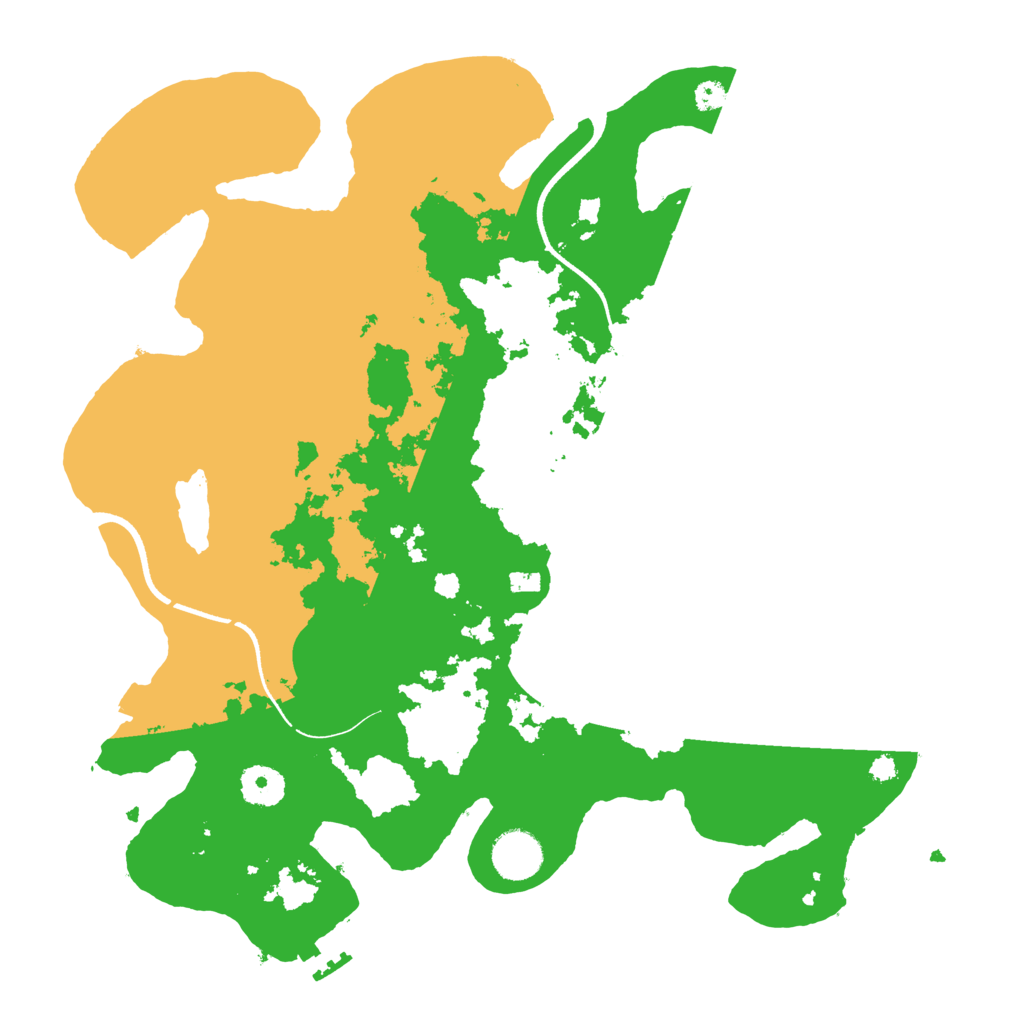 Biome Rust Map: Procedural Map, Size: 3600, Seed: 1767347783