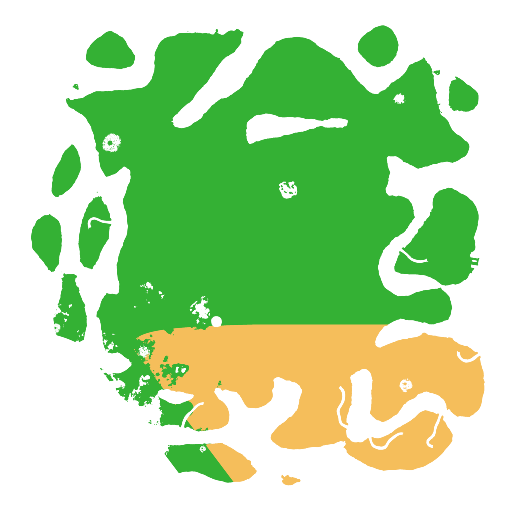 Biome Rust Map: Procedural Map, Size: 4250, Seed: 12255