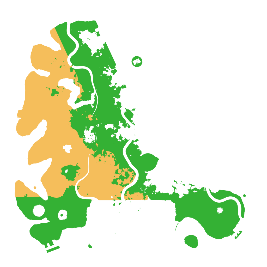 Biome Rust Map: Procedural Map, Size: 4000, Seed: 1236043074