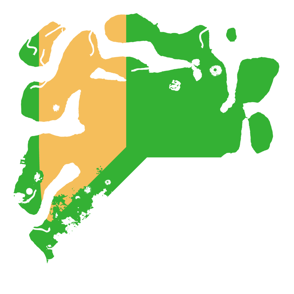 Biome Rust Map: Procedural Map, Size: 3950, Seed: 1088761136