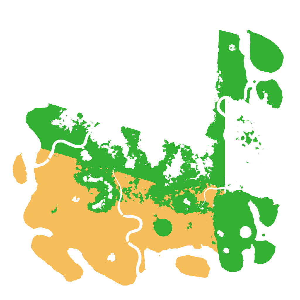 Biome Rust Map: Procedural Map, Size: 4500, Seed: 1058312513