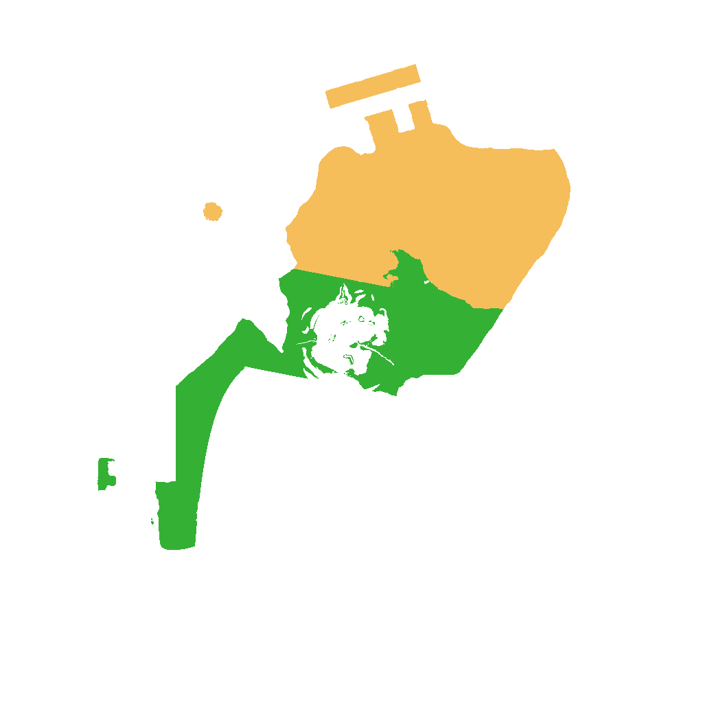 Biome Rust Map: Procedural Map, Size: 1500, Seed: 29764255