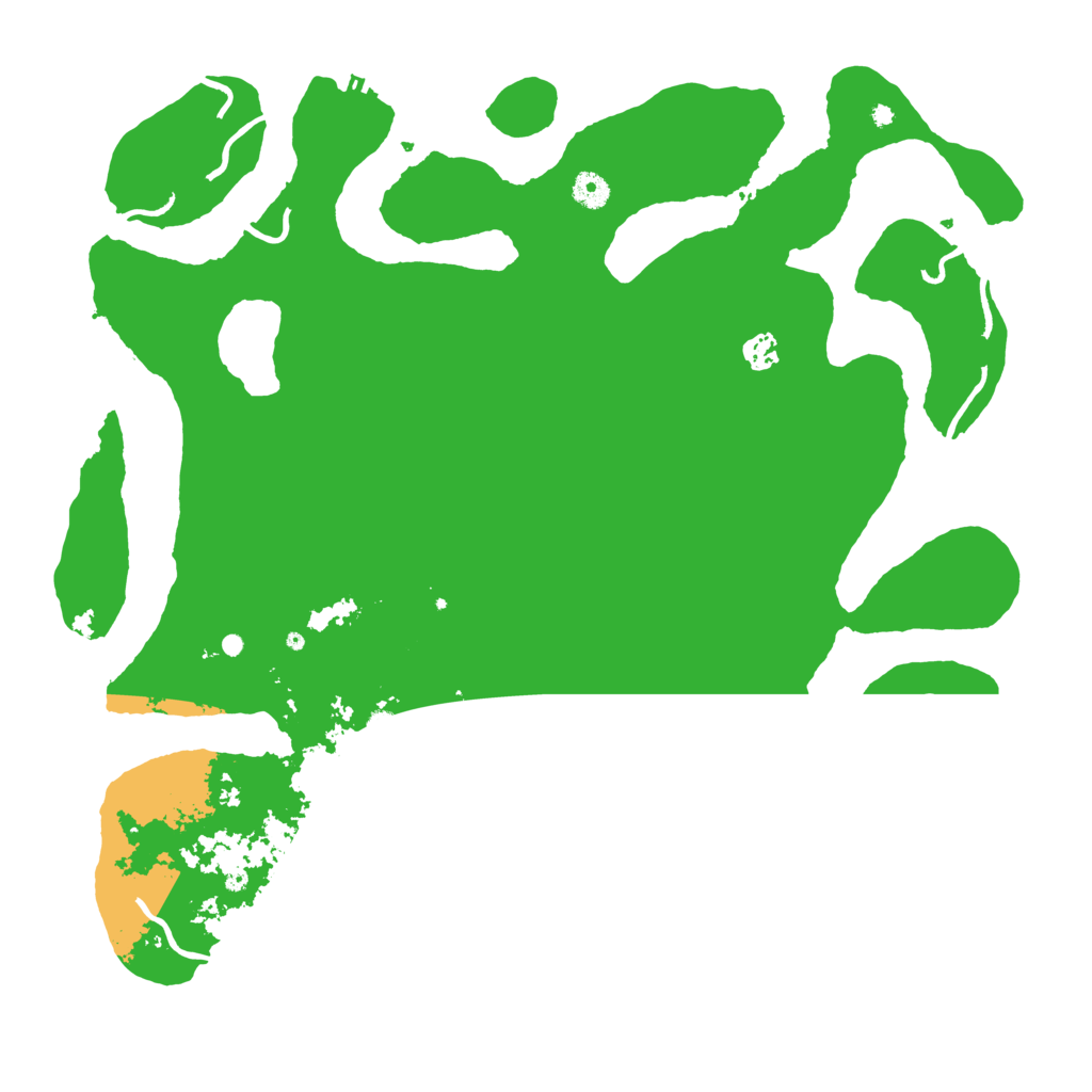 Biome Rust Map: Procedural Map, Size: 4500, Seed: 514817571