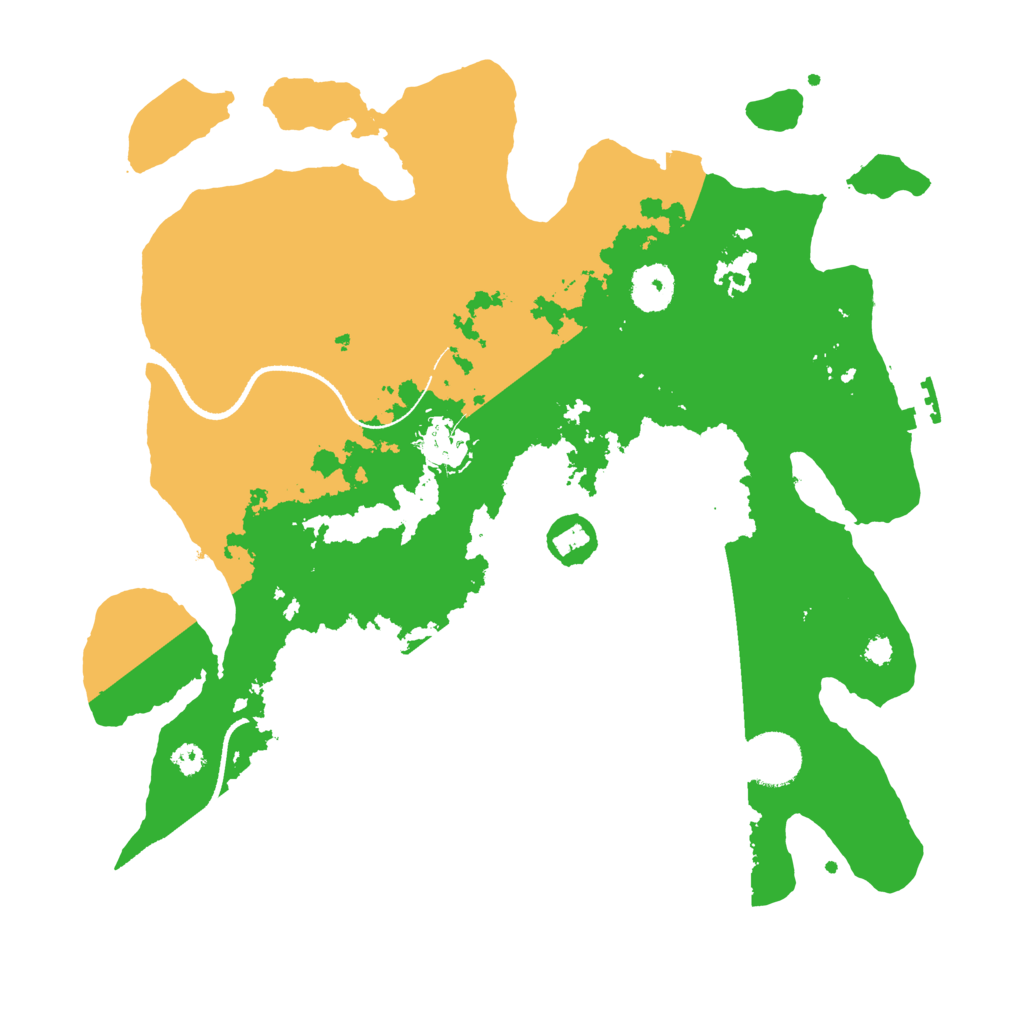 Biome Rust Map: Procedural Map, Size: 3333, Seed: 3337333
