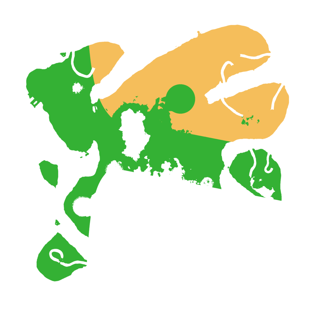 Biome Rust Map: Procedural Map, Size: 2900, Seed: 29764255