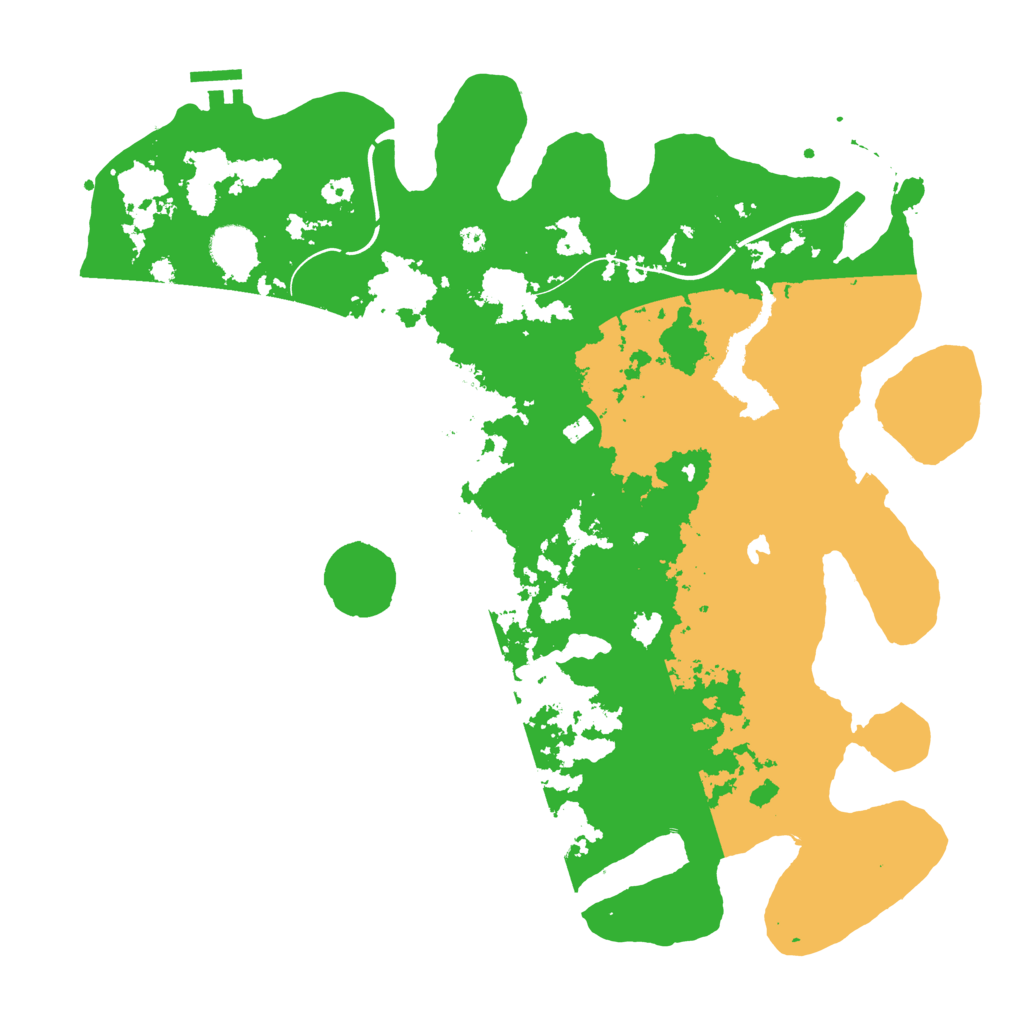 Biome Rust Map: Procedural Map, Size: 4000, Seed: 128588321