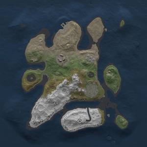 Thumbnail Rust Map: Procedural Map, Size: 2500, Seed: 67, 10 Monuments