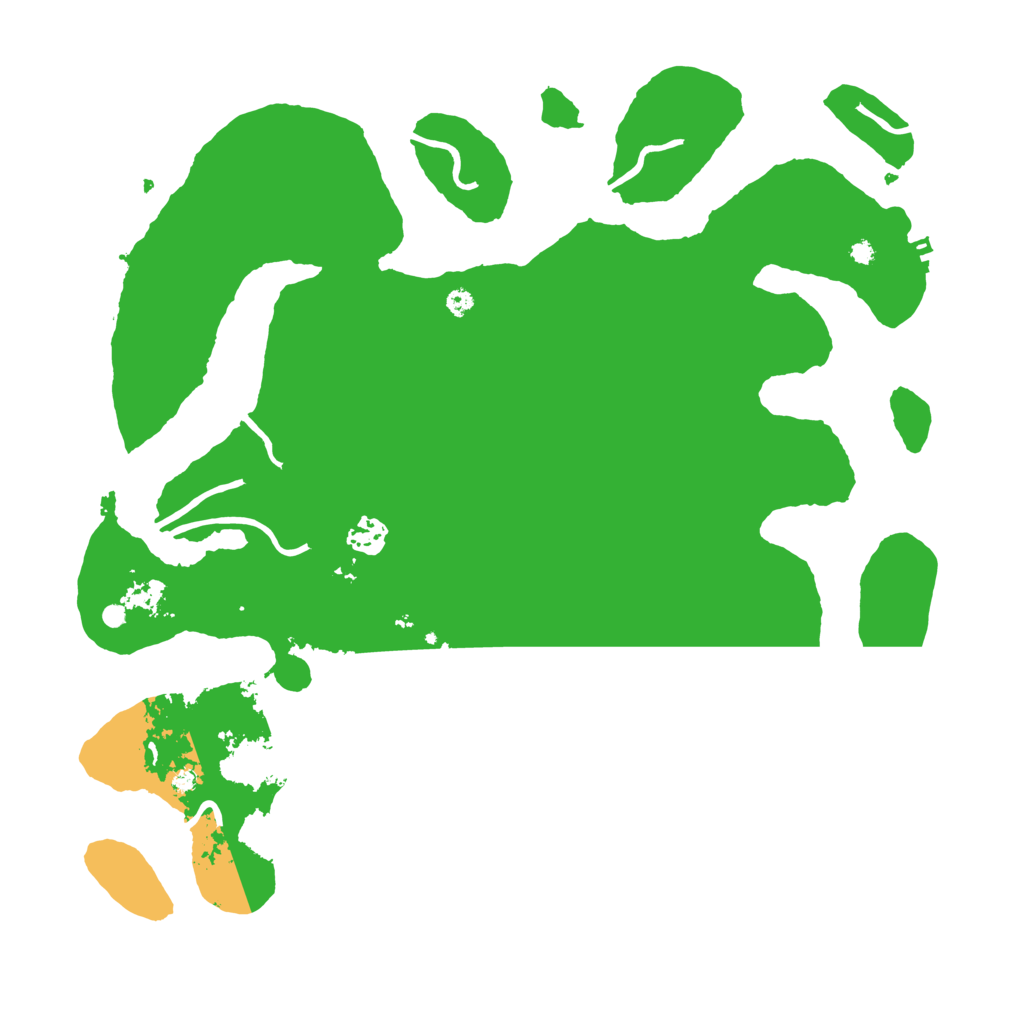 Biome Rust Map: Procedural Map, Size: 3950, Seed: 1483705839