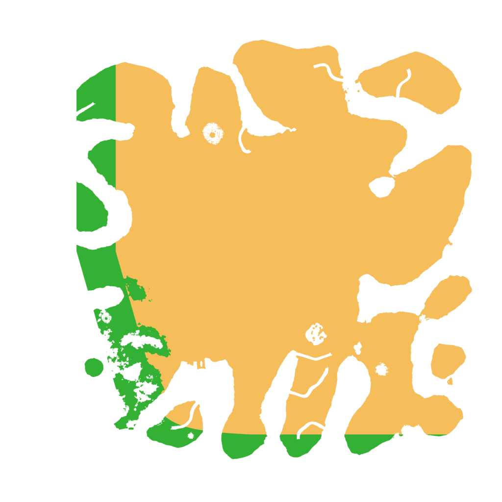 Biome Rust Map: Procedural Map, Size: 3700, Seed: 740040795