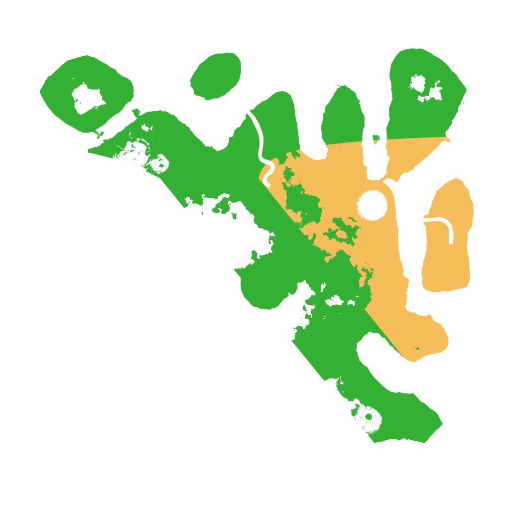 Biome Rust Map: Procedural Map, Size: 3000, Seed: 384392