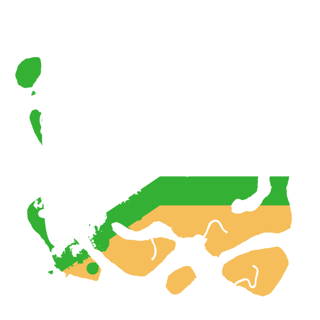 Biome Rust Map: Procedural Map, Size: 3500, Seed: 330034269