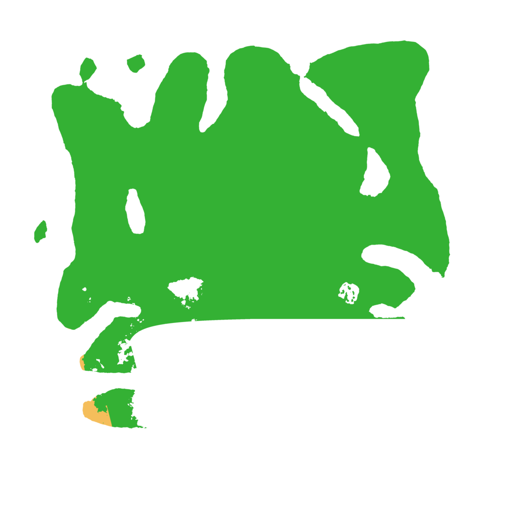 Biome Rust Map: Barren, Size: 3650, Seed: 518884770