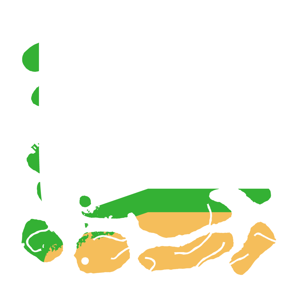 Biome Rust Map: Procedural Map, Size: 3500, Seed: 17102550