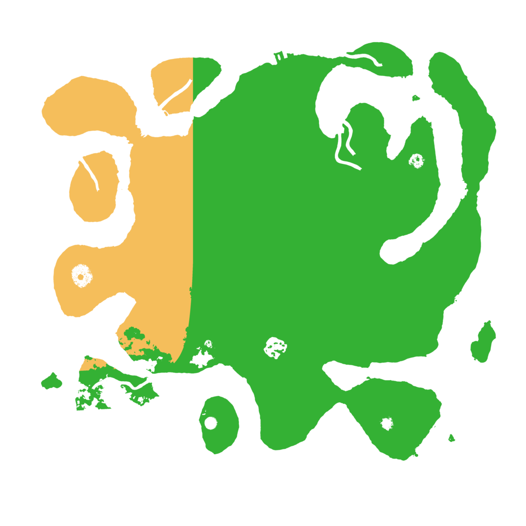 Biome Rust Map: Procedural Map, Size: 3700, Seed: 725356