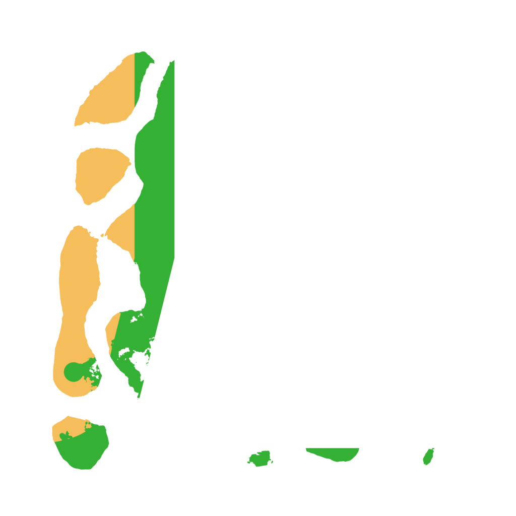 Biome Rust Map: Barren, Size: 3500, Seed: 3429344