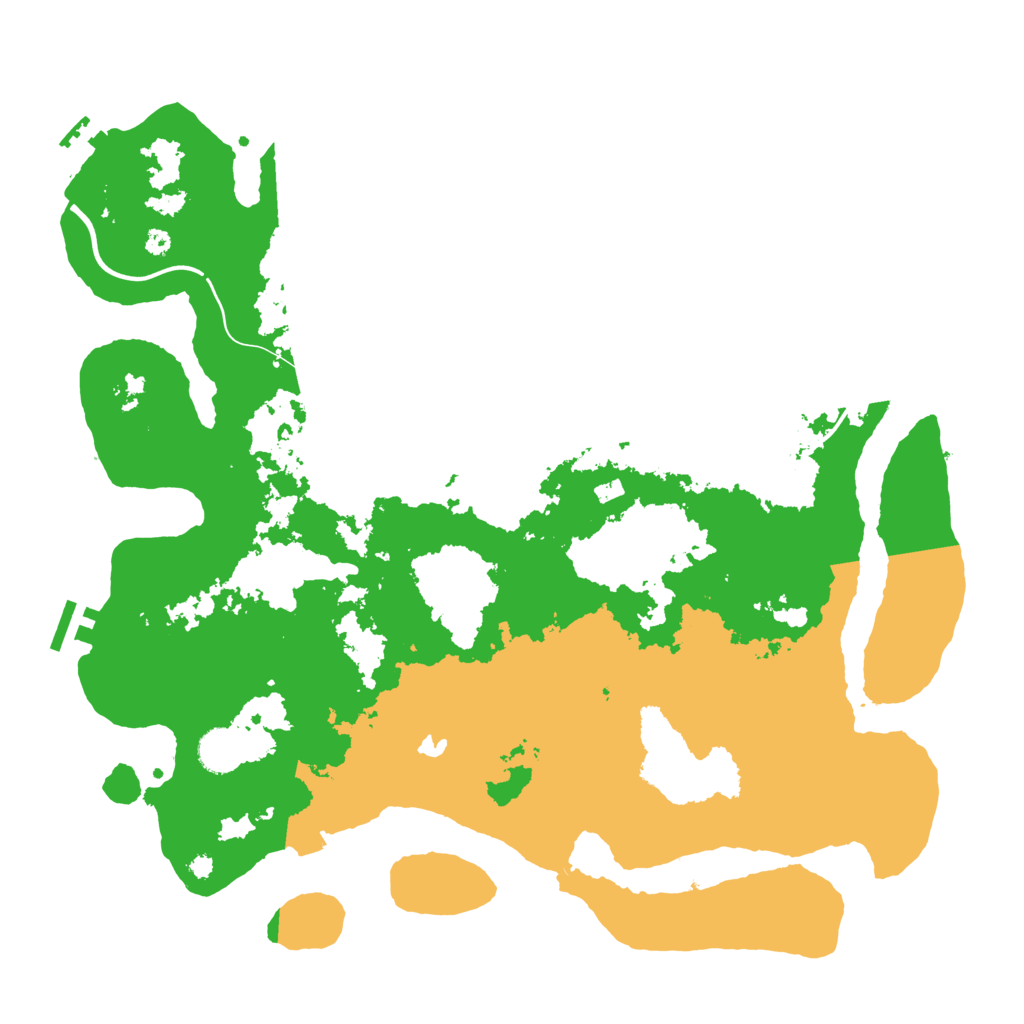 Biome Rust Map: Procedural Map, Size: 4000, Seed: 1778591833