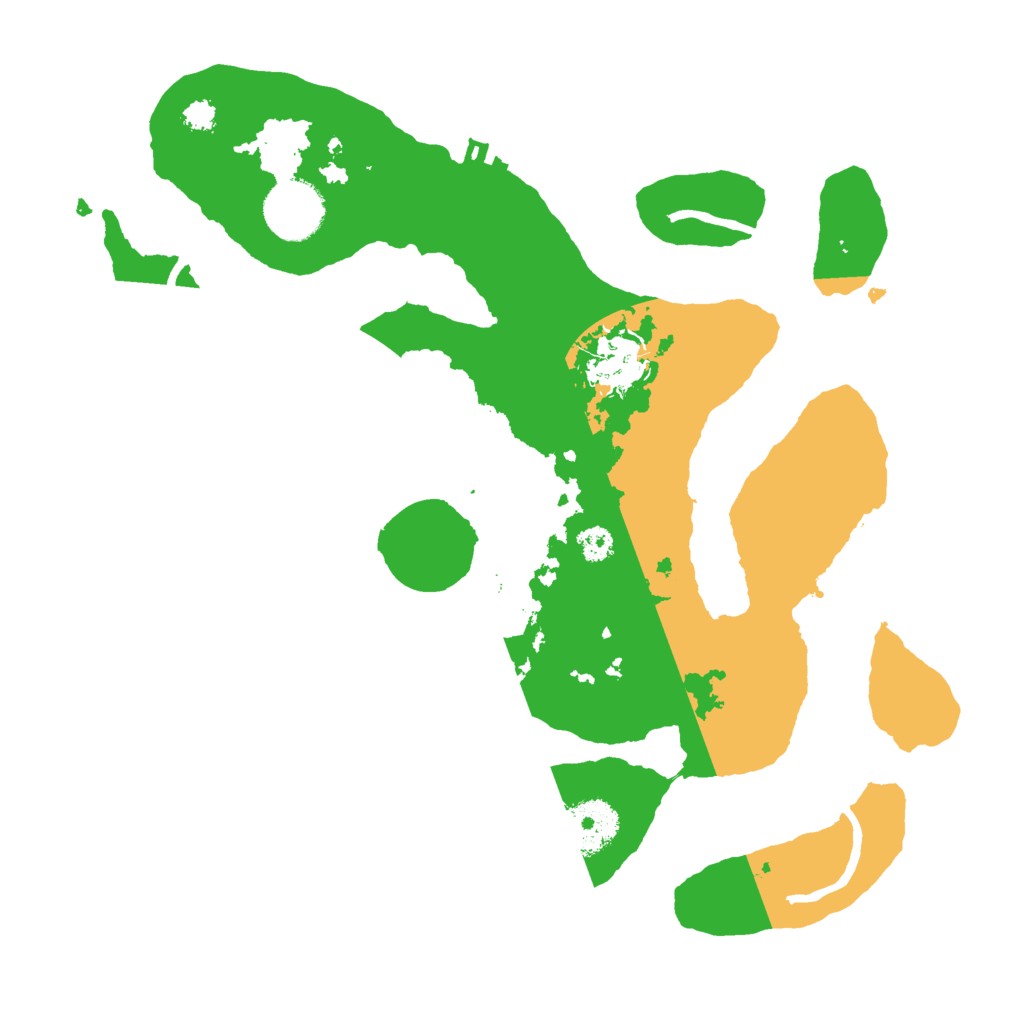 Biome Rust Map: Procedural Map, Size: 3000, Seed: 142952456