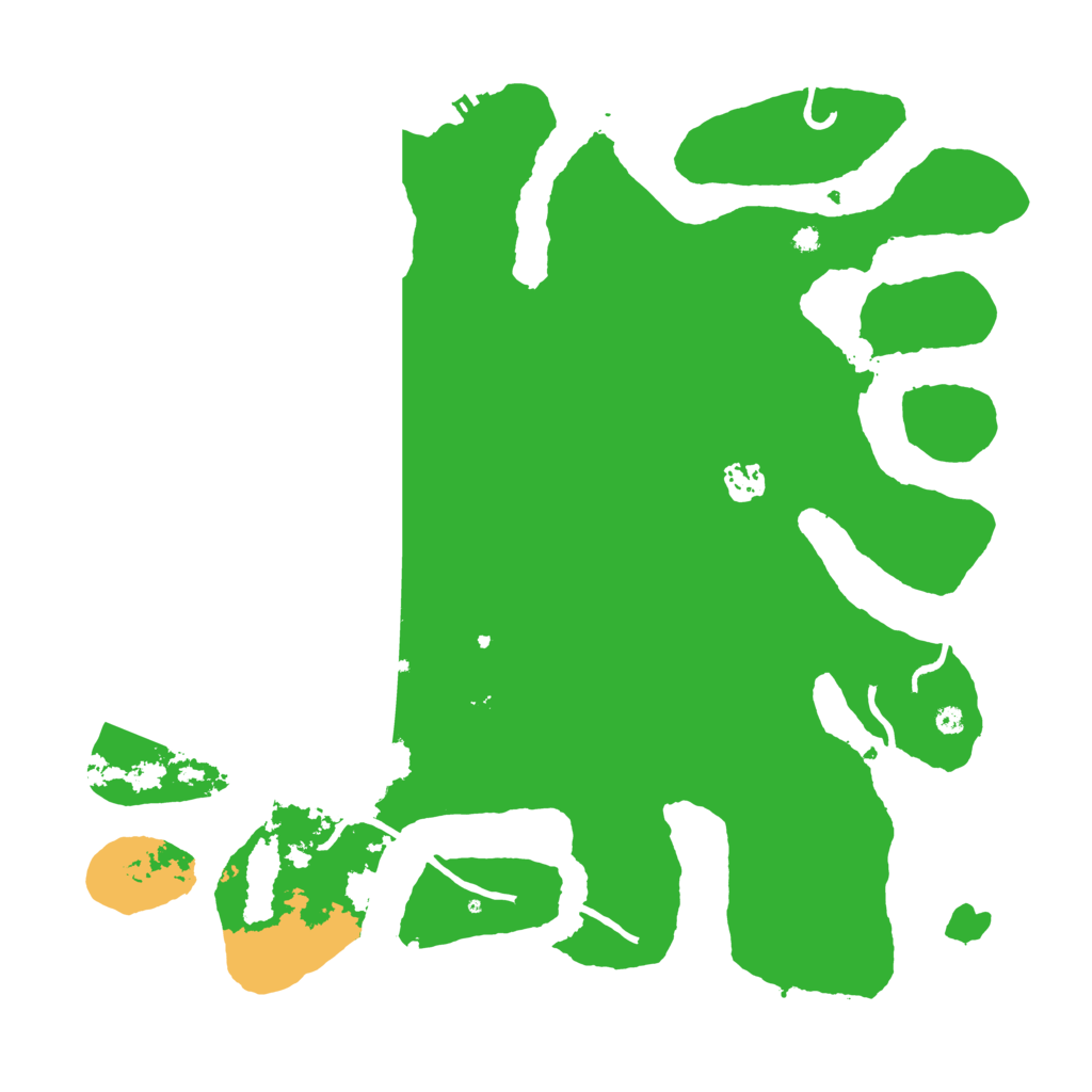 Biome Rust Map: Procedural Map, Size: 4000, Seed: 2454