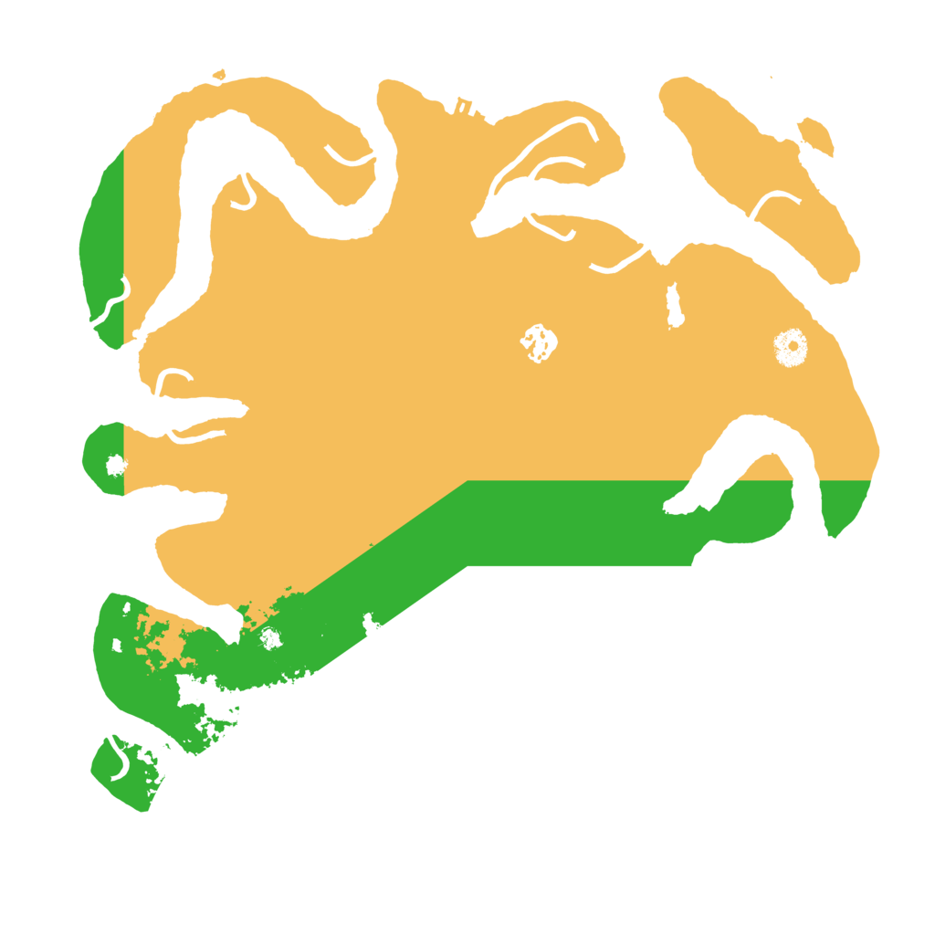 Biome Rust Map: Procedural Map, Size: 3900, Seed: 235