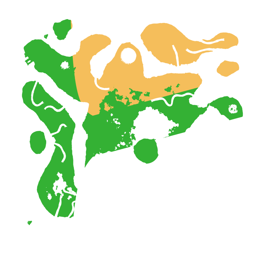 Biome Rust Map: Procedural Map, Size: 3000, Seed: 2445786