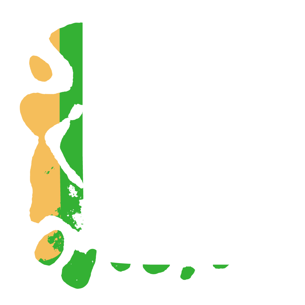 Biome Rust Map: Barren, Size: 3500, Seed: 1951747756