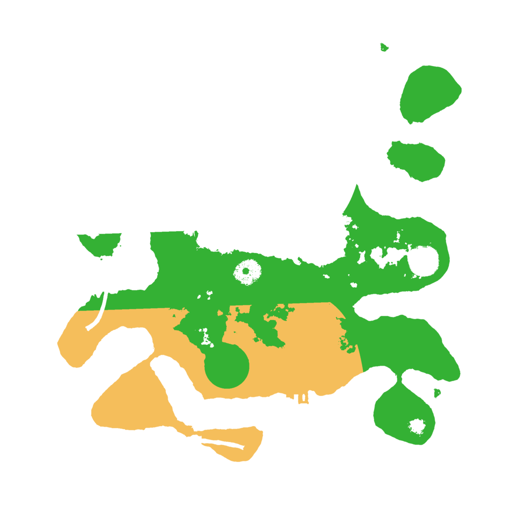 Biome Rust Map: Procedural Map, Size: 3000, Seed: 629691738