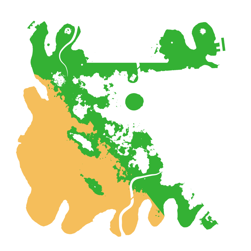 Biome Rust Map: Procedural Map, Size: 3850, Seed: 1783461678