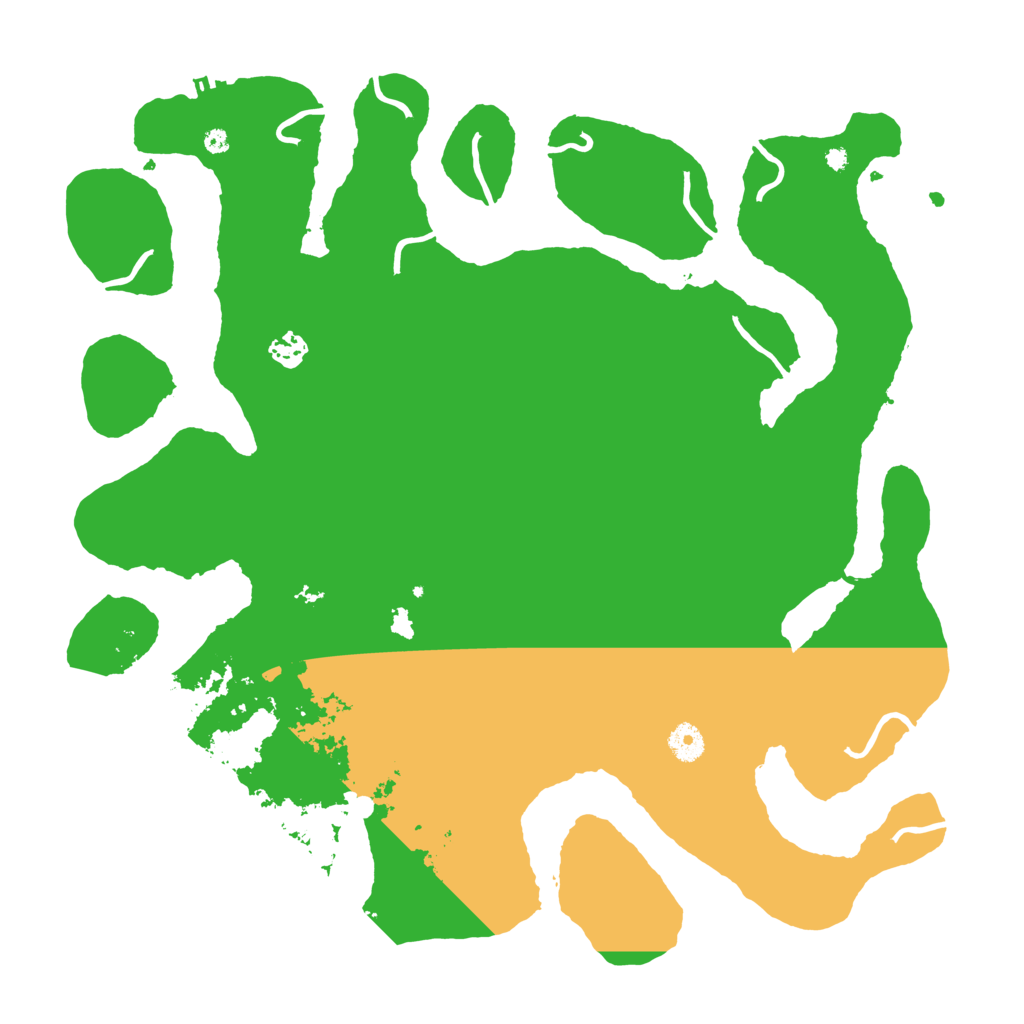 Biome Rust Map: Procedural Map, Size: 4250, Seed: 1136194216