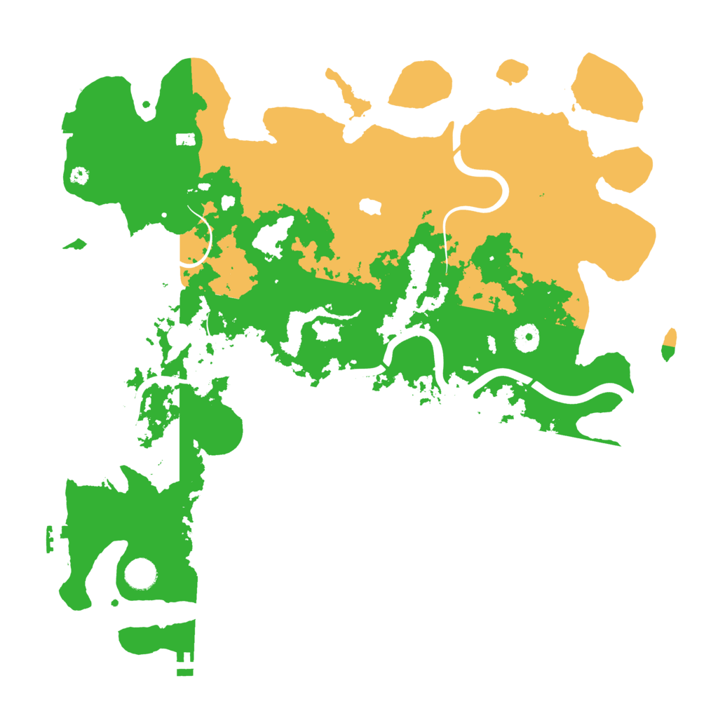 Biome Rust Map: Procedural Map, Size: 4000, Seed: 4658